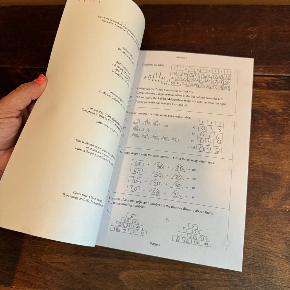 Mathematics Enhancement Programme MEP Practice‎ Book 3 Primary Education USED